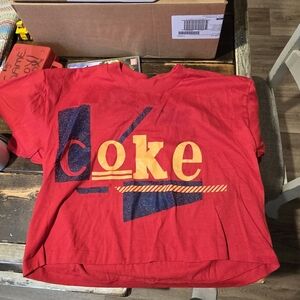 Coca Cola Red and Blue Kids Tee